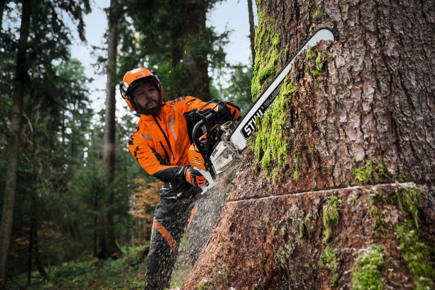 STIHL MS 500i Professional Petrol Chainsaw 79cc Electronic Fuel Injection Logging Saw