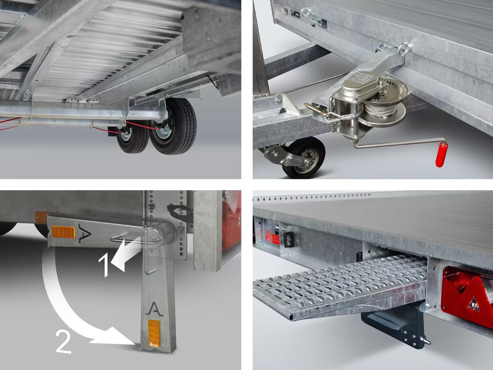 Anssems MSX 3000 Multi Purpose Transporter Trailer 3000kg GVW Cargo Trailer