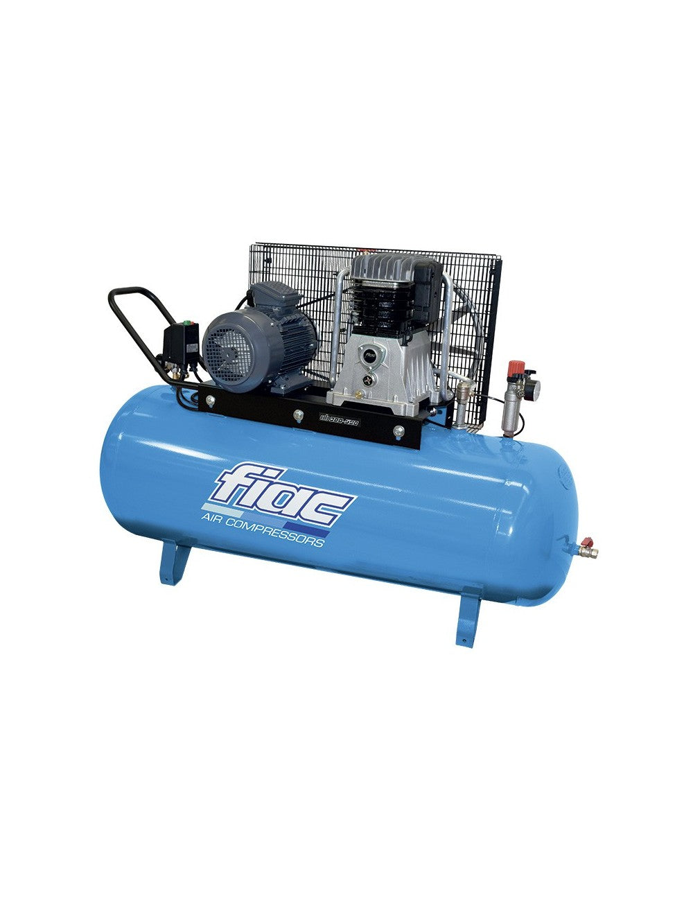 Fiac AB 300/858 Two Stage Belt Driven Air Compressor 270L 7.5HP Industrial Workshop Compressor