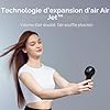 JISULIFE Mini Ventilateur Turbo Portable [16H Max] Personnel, Rechargeable USB 4000mAh, Petit Ventilateur de Poche à Piles avec 5 Vitesses