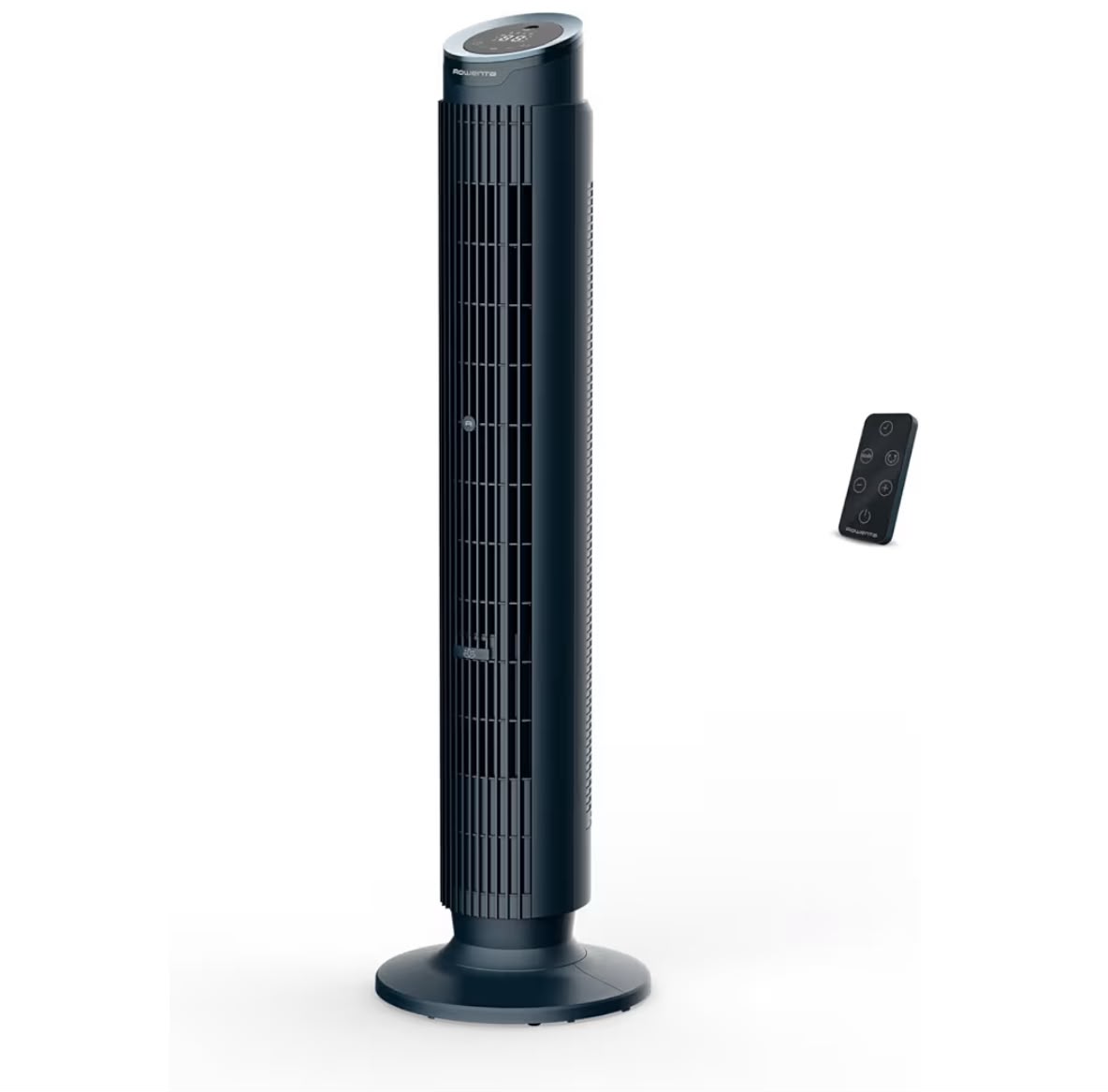 Rowenta Eole Silence Force VU7020F0 Ventilateur tour rafraîchissant puissant, extrêmement silencieux, économie d'énergie