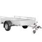 Saris McAlu Pro 255 Aluminium Utility Trailer 1350kg GVW Cargo Trailer