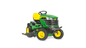 John Deere X167 Ride On Lawn Tractor 122cm Cutting Deck V-Twin Hydrostatic Garden Riding Mower