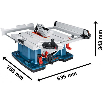 Bosch GTS 10 XC Professional Table Saw 254mm Blade Sliding Table 635mm Rip Capacity