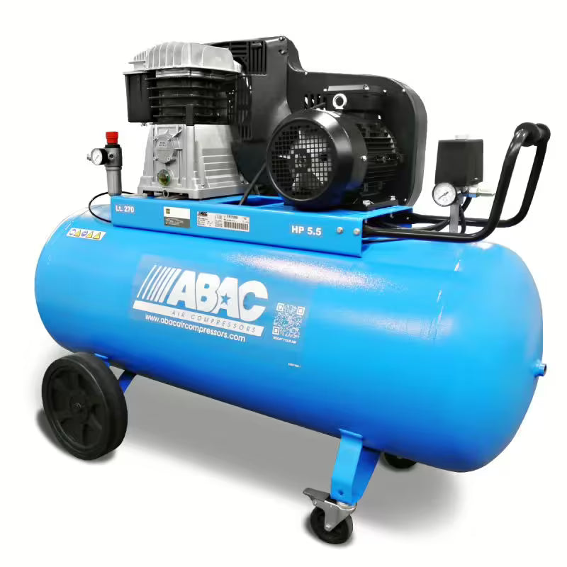 ABAC PRO A49B 270 CM3 Two Stage Belt Driven Air Compressor 270L 4HP Professional Workshop Compressor
