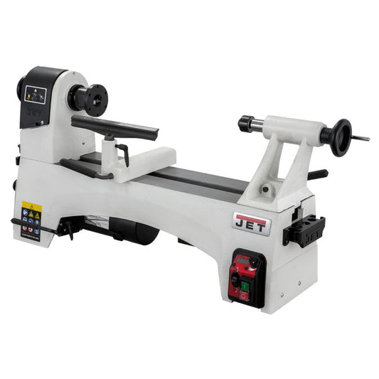 JET JWL-1221VS Variable Speed Woodturning Lathe 12 Inch Swing Bench Top Wood Lathe