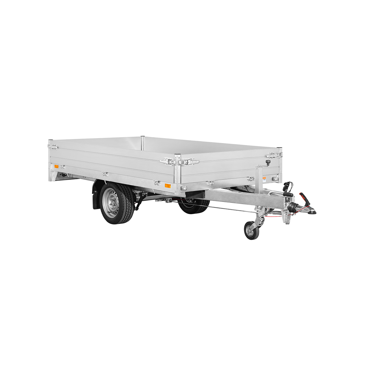 Saris PL256 Single Axle Flatbed Utility Trailer 1500kg GVW Cargo Trailer