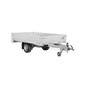 Saris PL256 Single Axle Flatbed Utility Trailer 1500kg GVW Cargo Trailer