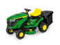 John Deere X117R Ride On Lawn Tractor with Rear Grass Collector Garden Riding Mower