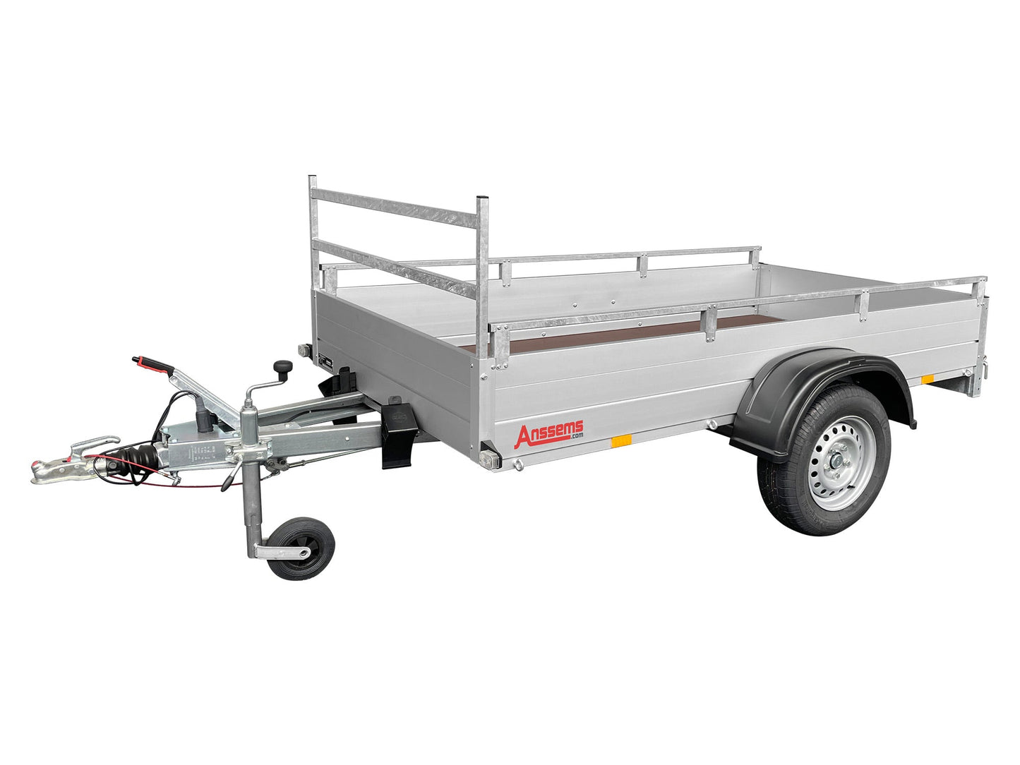 Anssems GTB 1200 251x126 R Braked Utility Trailer Aluminium Box 1200kg Cargo Trailer
