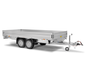 Humbaur HT 203116 Tandem Axle Aluminium Flatbed Trailer 2000kg Cargo Trailer