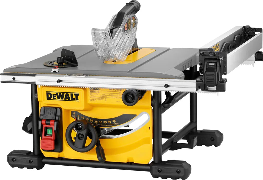 DeWalt DWE7485 Portable Table Saw 210mm Blade 1850W Compact Woodworking Saw