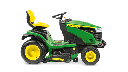 John Deere X167 Ride On Lawn Tractor 122cm Cutting Deck V-Twin Hydrostatic Garden Riding Mower