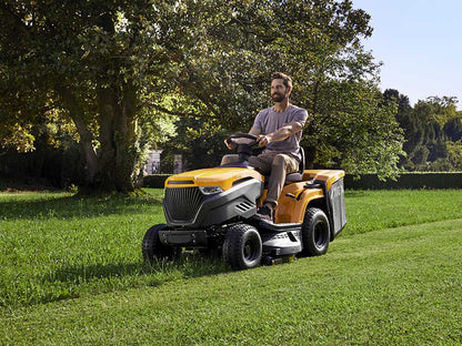 STIGA Estate 598 Ride On Lawn Tractor 98cm Cutting Deck Garden Riding Mower