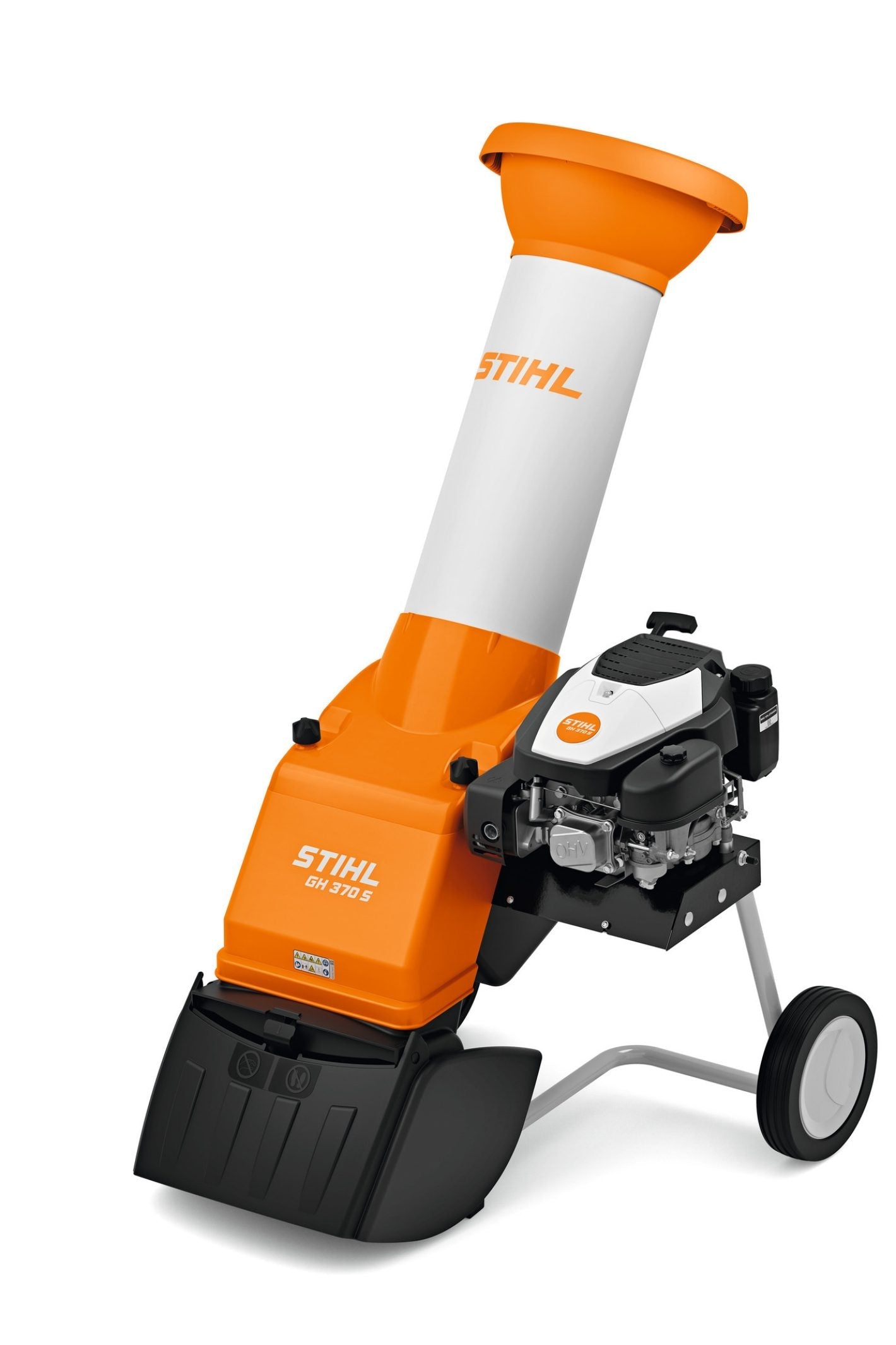 STIHL GH 370 Petrol Garden Chipper and Shredder 50mm Branch Capacity Wood Chipper