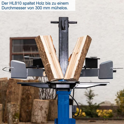 Scheppach HL810 8 Ton Electric Log Splitter 230V Hydraulic Wood Splitter