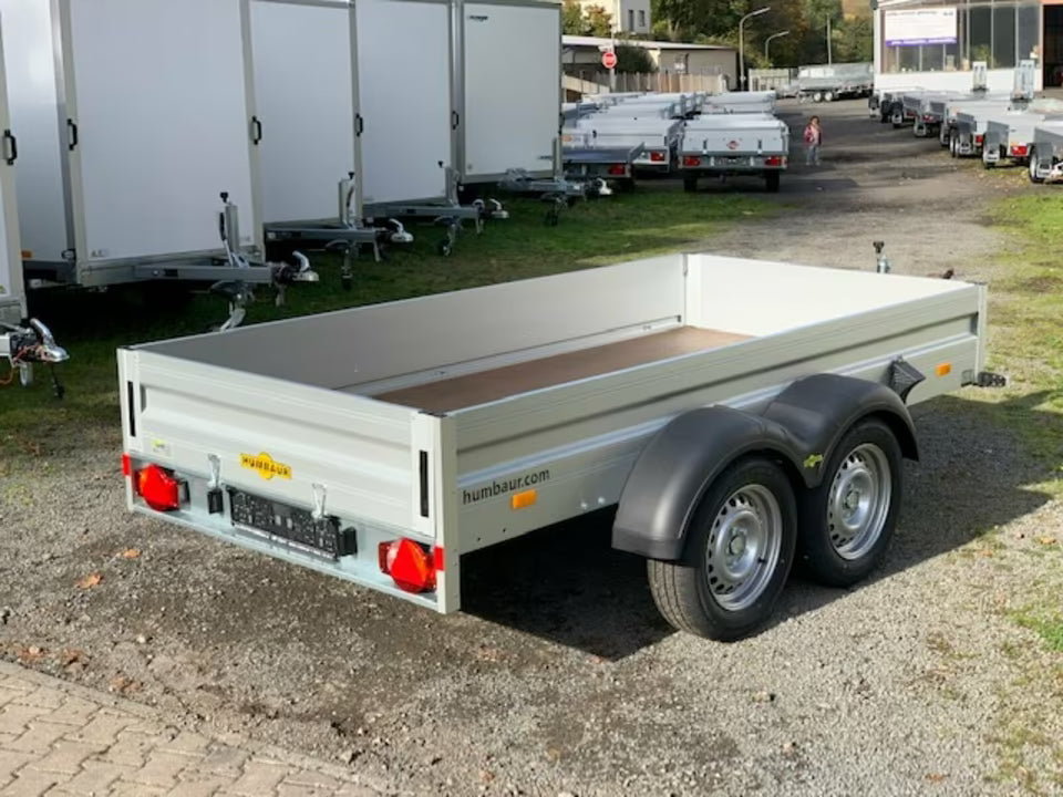 Humbaur HA 203015 Tandem Axle Aluminium Utility Trailer 2000kg Cargo Trailer