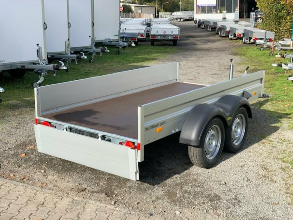 Humbaur HA 203015 Tandem Axle Aluminium Utility Trailer 2000kg Cargo Trailer