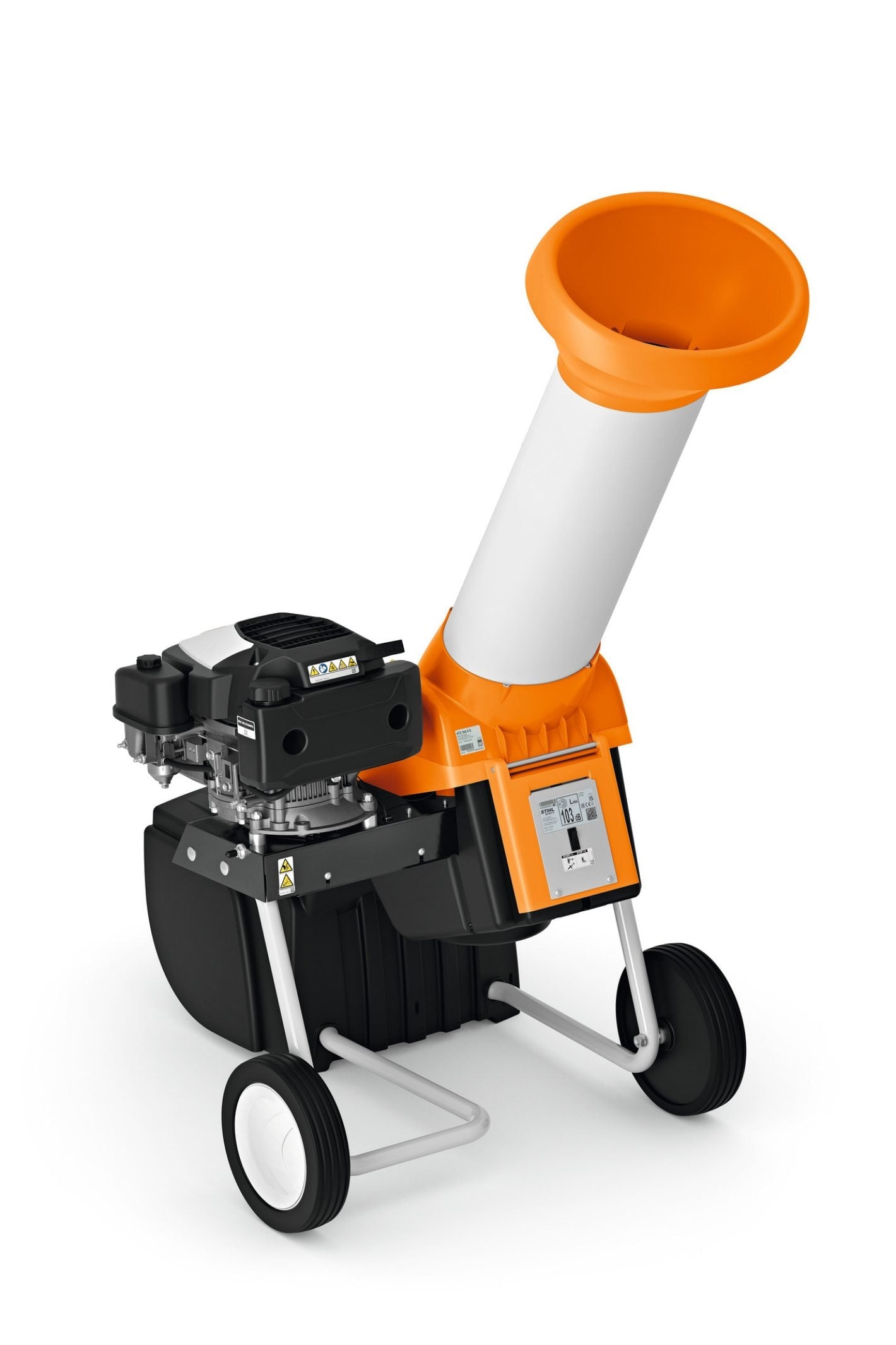 STIHL GH 370 Petrol Garden Chipper and Shredder 50mm Branch Capacity Wood Chipper