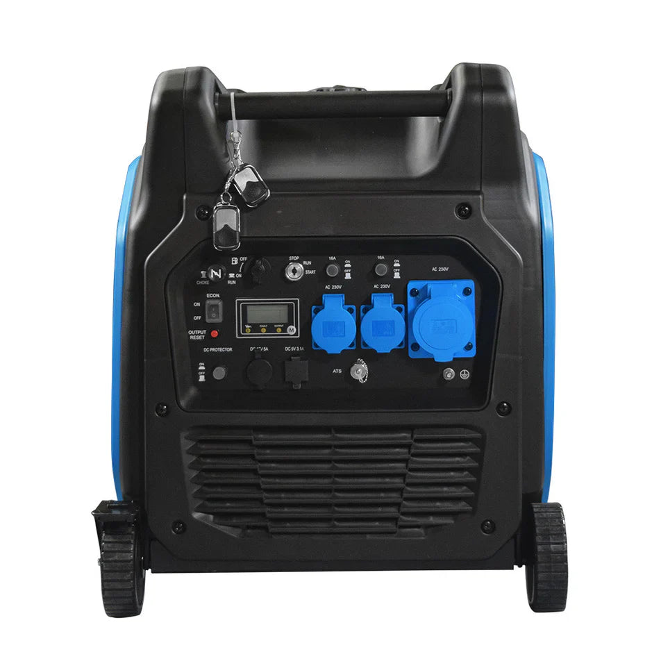 Hyundai HY6500SEi Petrol Inverter Generator 6.5kW Electric Start Silent Power Generator