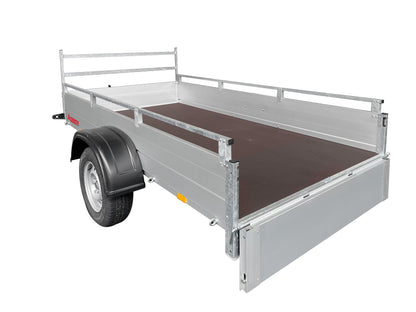 Anssems GTB 1200 251x126 R Braked Utility Trailer Aluminium Box 1200kg Cargo Trailer