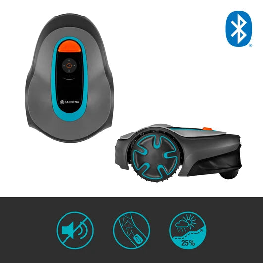 Gardena SILENO Minimo Robotic Lawn Mower for Small Gardens Automatic Garden Mower