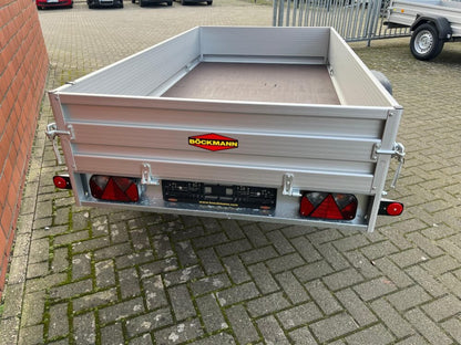 Böckmann TL-AL 2513/135 Single Axle Aluminium Utility Trailer 1350kg Cargo Trailer