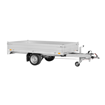 Saris PL256 Single Axle Flatbed Utility Trailer 1500kg GVW Cargo Trailer