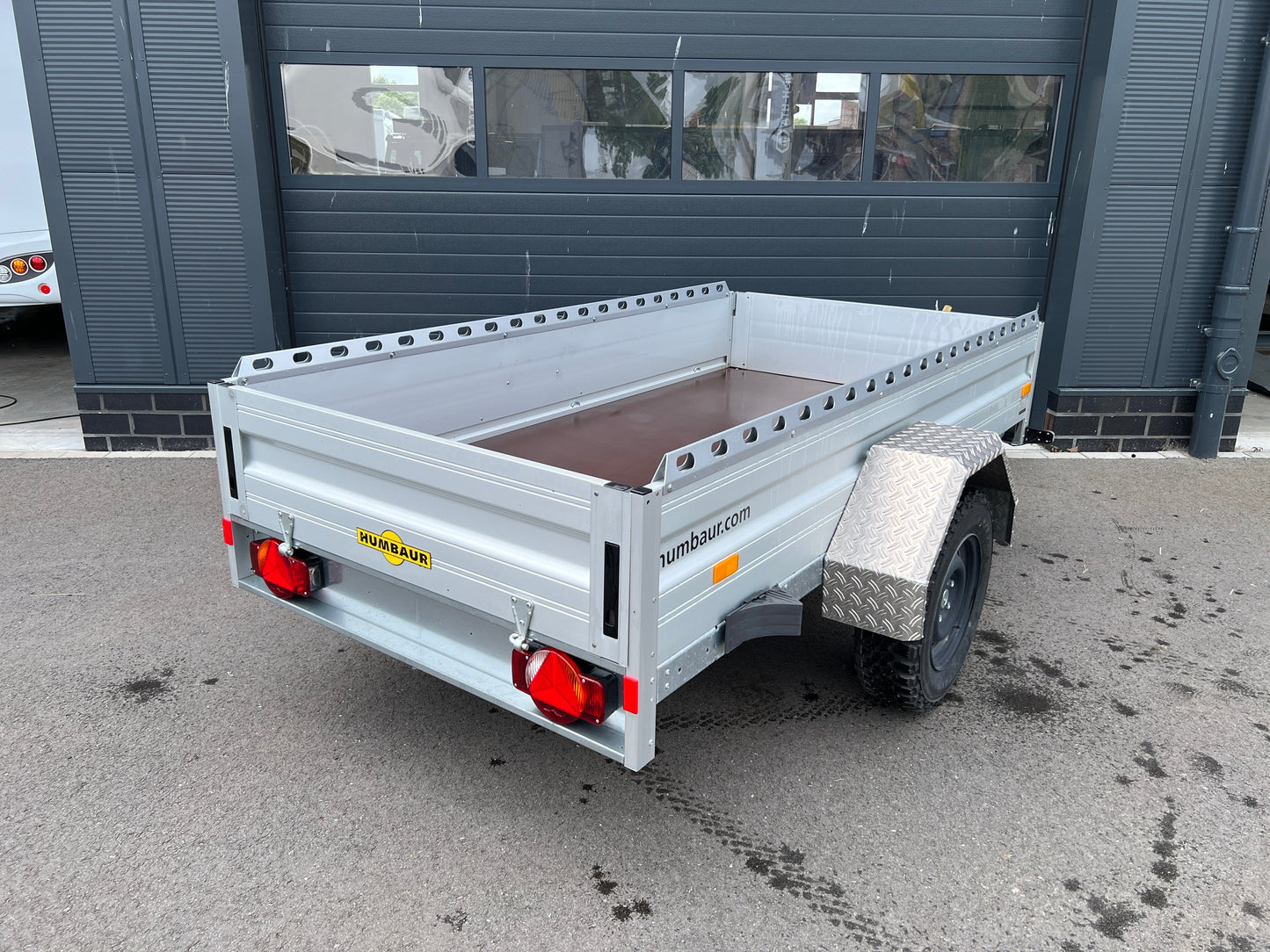 Humbaur HA 132513 Single Axle Aluminium Utility Trailer 1300kg Cargo Trailer