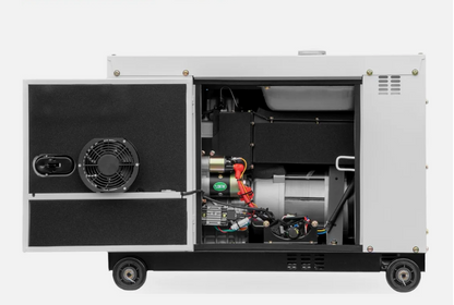 Hyundai DHY8000SE Silent Diesel Generator 8kW Electric Start Portable Power Generator