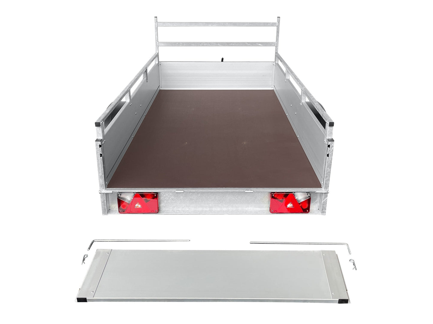 Anssems GTB 1200 251x126 R Braked Utility Trailer Aluminium Box 1200kg Cargo Trailer