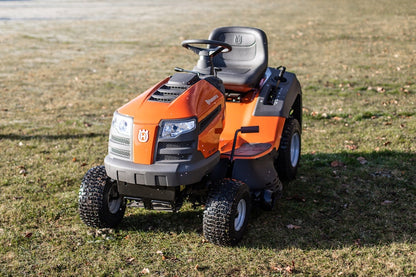 Husqvarna TC 138 Ride On Lawn Tractor 97cm Rear Grass Collector Garden Riding Mower
