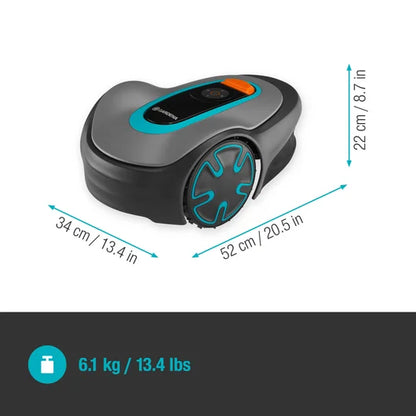 Gardena SILENO Minimo Robotic Lawn Mower for Small Gardens Automatic Garden Mower