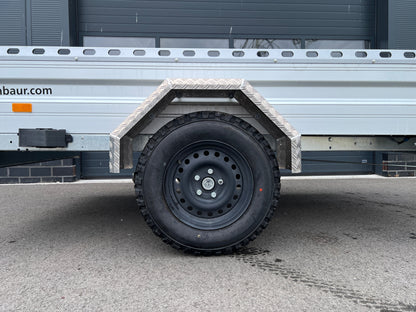 Humbaur HA 132513 Single Axle Aluminium Utility Trailer 1300kg Cargo Trailer