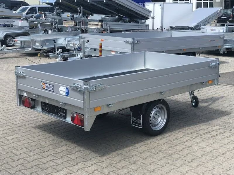 Saris PL256 Single Axle Flatbed Utility Trailer 1500kg GVW Cargo Trailer