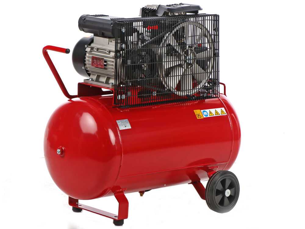 Fiac AB 100/360 M Belt Driven Air Compressor 100L 3HP Professional Workshop Compressor