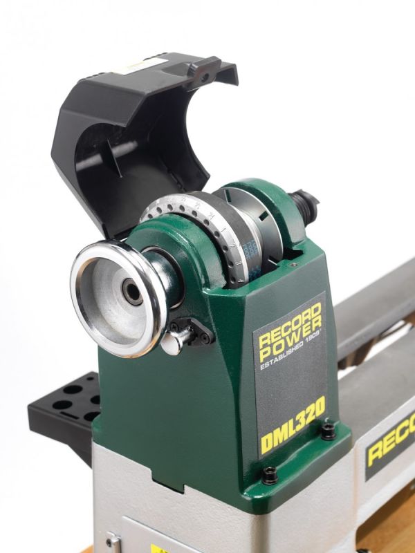 Record Power DML320 Variable Speed Woodturning Lathe M33 Spindle Wood Lathe