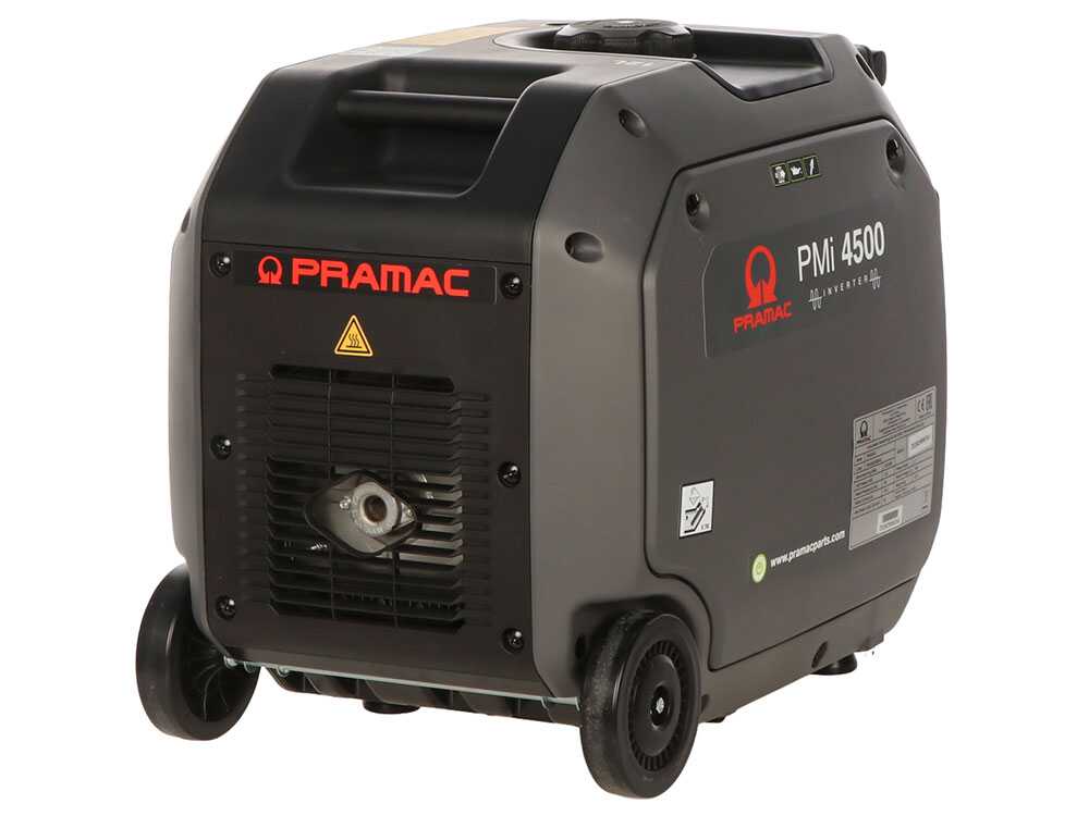 Pramac PMi 4500 Inverter Generator 3.8kW Silent Portable Petrol Generator with Trolley
