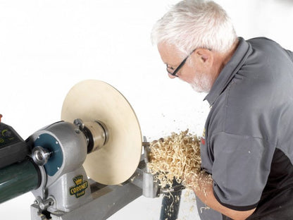 Record Power Coronet Herald Variable Speed Woodturning Lathe M33 Spindle Swivel Headstock