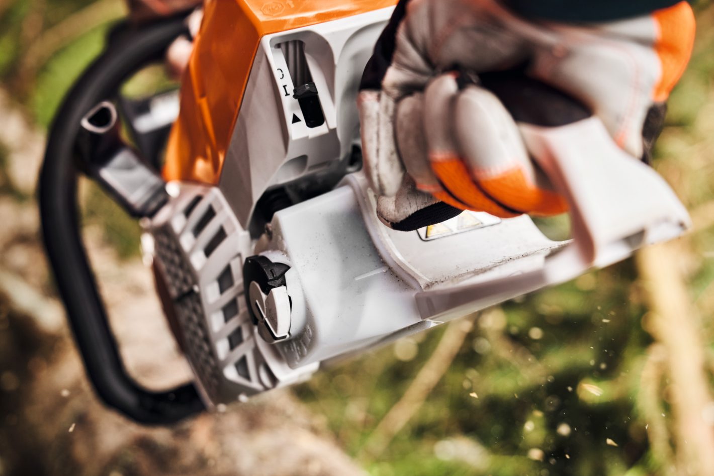STIHL MS 400 C-M Professional Petrol Chainsaw 63cc M-Tronic Logging Saw
