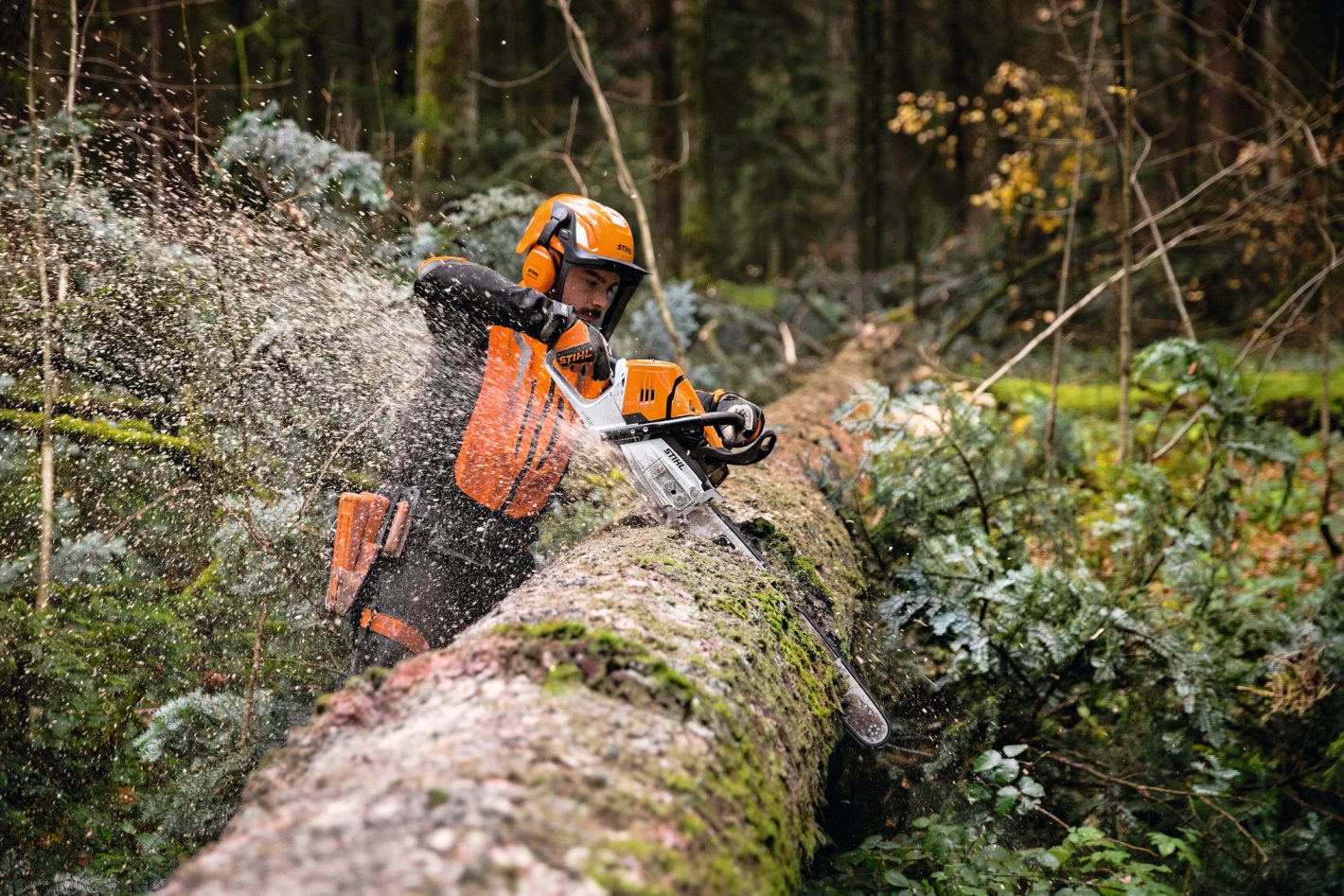 STIHL MS 500i Professional Petrol Chainsaw 79cc Electronic Fuel Injection Logging Saw
