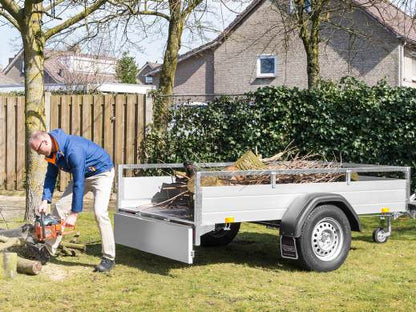 Saris McAlu Pro 255 Aluminium Utility Trailer 1350kg GVW Cargo Trailer