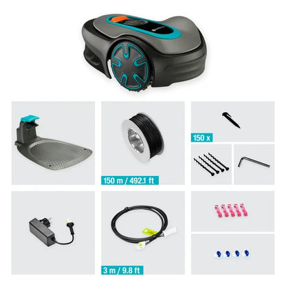 Gardena SILENO Minimo Robotic Lawn Mower for Small Gardens Automatic Garden Mower