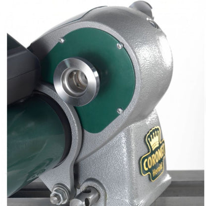 Record Power Coronet Herald Variable Speed Woodturning Lathe M33 Spindle Swivel Headstock