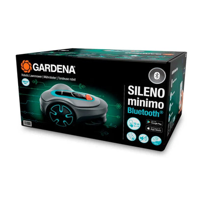 Gardena SILENO Minimo Robotic Lawn Mower for Small Gardens Automatic Garden Mower