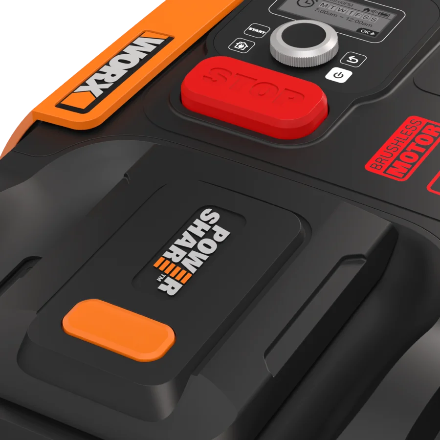 Worx Landroid M500 Plus WR165E Robotic Lawn Mower Automatic Garden Mower