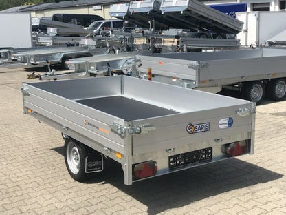 Saris PL256 Single Axle Flatbed Utility Trailer 1500kg GVW Cargo Trailer