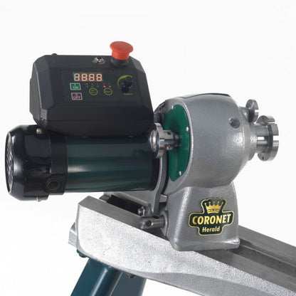 Record Power Coronet Herald Variable Speed Woodturning Lathe M33 Spindle Swivel Headstock