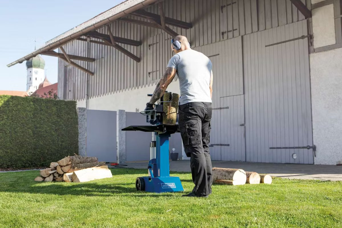 Scheppach HL810 8 Ton Electric Log Splitter 230V Hydraulic Wood Splitter