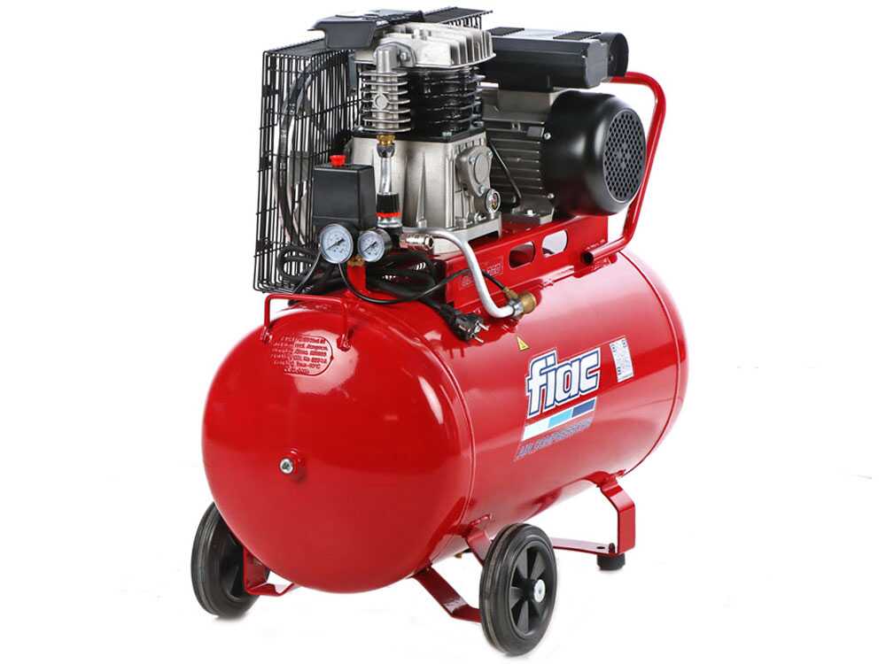 Fiac AB 100/360 M Belt Driven Air Compressor 100L 3HP Professional Workshop Compressor
